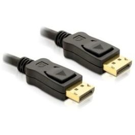 DELOCK DL Cable Displayport Macho-Macho Negro 2m Chapado en Oro Precio: 33.88999944. SKU: B1BDMTSH2R