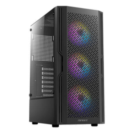 Antec AX20 Caja PC Midi Tower Negra con 3 Ventiladores Frontales de 120mm Preinstalados Precio: 40.49999954. SKU: B1AAZ98PF7