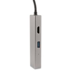 Coolbox Docking Minidock Tipo C Hdmi - Conecta a Monitor Externo, Ethernet Gigabit, 3 Puertos USB3.0 - Compatible con MacBook, Chromebooks, Ultrabooks