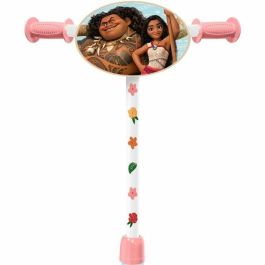 Disney Vaiana Patinete de 3 Ruedas para Niños 3+ Años, Superficie Antideslizante, Manillar Ajustable, Soporta 50 kg
