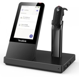 Yealink WH67 Auriculares Inalámbricos DECT para Oficina y Centro de Llamadas con Microsoft Teams