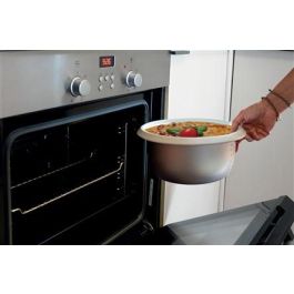 Ariete 2904/05 Olla Arrocera Multifunción 10 Tazas, Cocción Lenta, Mantener Caliente 24h, Vapor, Risotto, Tapa Vidrio, Azul Vintage