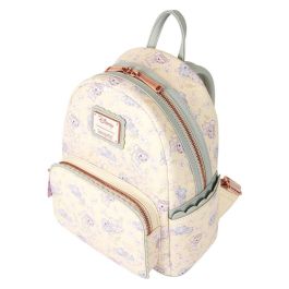 Loungefly Mochila Stitch Cherry Blossom Disney 26cm Piel Vegana Correas Ajustables