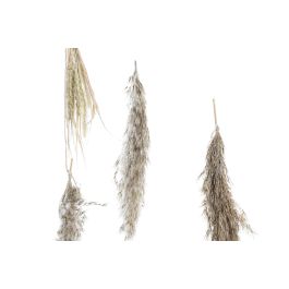 DKD Home Decor Adorno Colgante Navidad Alpina de Flor Seca Marrón, 4 cm Largo x 122 cm Alto x 52 cm Ancho. Pack de 4 Unidades