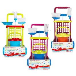 Carro limpieza con escoba,fregona,cubo y recogedor - modelos surtidos Precio: 10.95000027. SKU: B15NK7FRD3