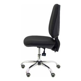 PIQUERAS Y CRESPO Silla Elche S 24 horas bali negro base cromada ruedas parque PIQUERAS Y CRESPO Silla Elche S 24 horas bali negro base cromada ruedas parque