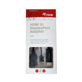 EQUIP ADAPTADOR HDMI MACHO A DISPLAY PORT HEMBRA