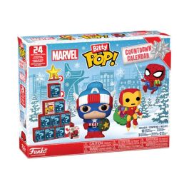 Funko Bitty Pop! Marvel Comics Calendario de Adviento con 10 Figuras Coleccionables para Fans de Superhéroes