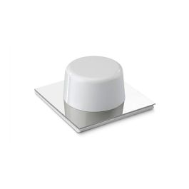 Inofix Tope Adhesivo Blanco-Cromo (Blister 2 Unidades) Uso en Puertas de Interior Precio: 2.50000036. SKU: S7905112