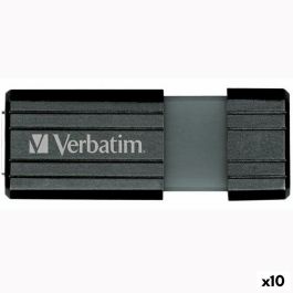 Memoria USB Verbatim Store'n'Go PinStripe Negro 16 GB Precio: 57.69000006. SKU: B1JSLHZSRF