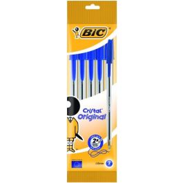 Boligrafo Bic Cristal Original Tinta Azul Bolsa De 5 Unidades Precio: 3.50000002. SKU: B1GV2NDD3Y