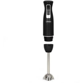 Livoo Batidora de mano DOP245N con bol - 400 W - 2 velocidades - Negra