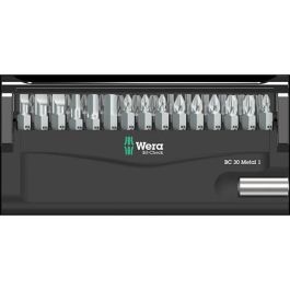 Wera 05057440001 Set de Puntas Bit-Check 30 Metal 1 SB para Destornillador, Phillips, Pozidriv, Ranurado, Torx Plus, 29 piezas, 1/4" Precio: 41.7899999. SKU: B17M8W4GVY