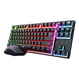 Teclado y Ratón Trust 25984 GXT832 Negro Qwerty Español Precio: 48.50000045. SKU: B1GBHFXVH9