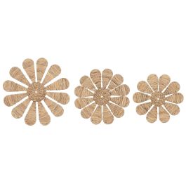 DKD Home Decor Decoración de Pared Shabby Chic Jacinto de Agua y Metal Natural 60x60 cm Set de 3 (2 Unidades) DKD Home Decor Decoración de Pared Shabby Chic Jacinto de Agua y Metal Natural 60x60 cm Set de 3 (2 Unidades) Precio: 92.50000001. SKU: B15CVKAX56