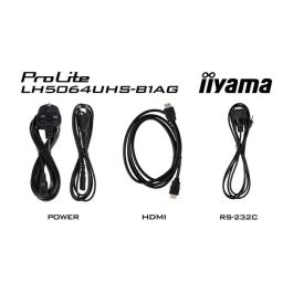 iiyama 75" 3840x2160, UHD VA DLED panel, Haze 25% 500cd/m², Landscape and Portrait iiyama 75" 3840x2160, UHD VA DLED panel, Haze 25% 500cd/m², Landscape and Portrait