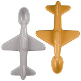 Tom et Zoe Juego de 2 Cucharas Avión Puericultura
