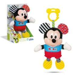 Clementoni Sonajero Mickey Peluche Texturas Con Mordedor 18x28x11 cm