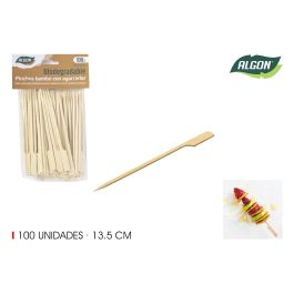 Set de 100 pinchos de bambú agarrador 135 mm Algon (18 Unidades) Precio: 22.88999955. SKU: B1HPD5AJMG