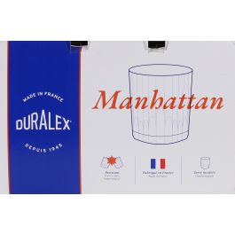Duralex Set de 6 Vasos Manhattan 31 cl Transparente (8 Cajas)