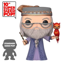 Funko Figura POP Harry Potter Albus Dumbledore with Fawkes 25cm Figura Vinilo