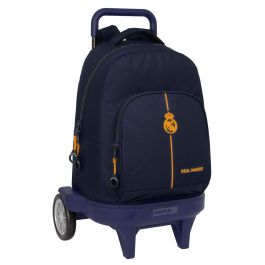 Mochila Escolar con Ruedas Real Madrid C.F. Azul marino 33 x 45 x 22 cm Precio: 75.88999968. SKU: B12YJNT78W