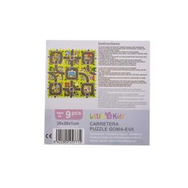 Creaciones Llopis Puzzle City Eva Set de Suelo Protector Modular 30x30x1cm Poliéster