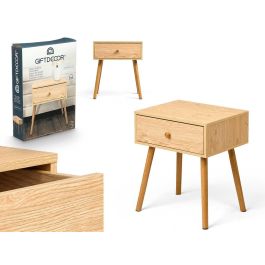 Giftdecor Mesita Auxiliar Cajón Madera Natural 40x2.5x30 cm Precio: 25.88999974. SKU: B14TB67Q8S
