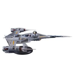 HASBRO Star Wars The Black Series The Mandalorian N-1 Starfighter con figura Mandalorian & Grogu, figura 9,5cm y accesorios