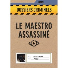 Asmodee El Maestro Asesinado ASM3760363610137 Juego de investigación para adultos Fabricado en Francia