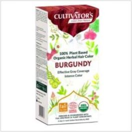 CULTIVATORS Tinte Orgánico Borgoña 100g para Coloración Capilar Permanente, Cobertura Canas, Certificado Ecocert, Vegano Precio: 12.59000039. SKU: B1DPEF6G8S
