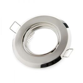 Aro Foco Downlight Circular Basculante Acero 92M Aro Foco Downlight Circular Basculante Acero 92M