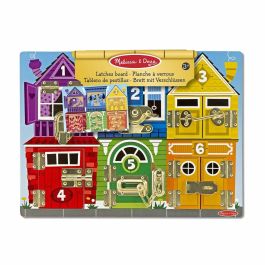 Melissa & Doug SPI6075185 Juego de simulación - Tablero de actividades Montessori - Certificado FSC - A partir de 3 años