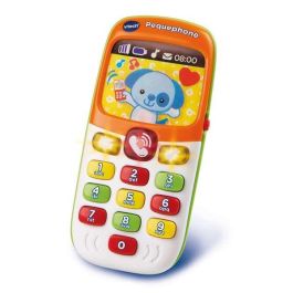 Teléfono pequephone con luces, sonidos, 8 melodías y 2 canciones (bilingüe) 14,8x10,6x7,5 cm Teléfono pequephone con luces, sonidos, 8 melodías y 2 canciones (bilingüe) 14,8x10,6x7,5 cm