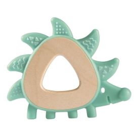 Hape Mordedor Erizo de Madera Suave y Púas de Silicona - Ideal para Recién Nacidos