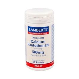 LAMBERTS Pantotenato De Calcio 500 Mg 60 Comprimidos - Ácido Pantoténico para Energía, Función Mental y Reducción de Fatiga Precio: 23.5900005. SKU: B1A8BVQQ7Z