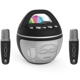 Cefa 00366 Karaoke Party Ball con Luz de Discoteca y Bluetooth Inalámbrico, Incluye 2 Micrófonos Precio: 57.49999981. SKU: B1E5JLR8VC