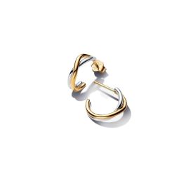 Pendientes Mujer Pandora 263880C00 Dorado Plateado Precio: 133.59000039. SKU: B16MZY42Q8