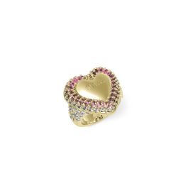 Anillo Mujer Guess JUBR05009JWYGPK58 18 Dorado Precio: 86.49999963. SKU: B1B68GW765
