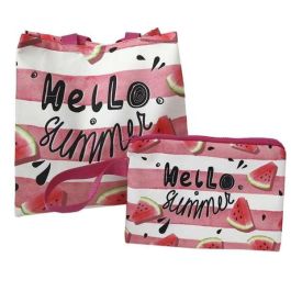 Neceser estampado digital watermelon 18x26 Neceser estampado digital watermelon 18x26