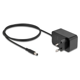 DeLOCK Hub USB-C 63410 con 7 Puertos USB 5 Gbps (6 Datos + 1 Datos/PD 20W), Metal Azul