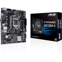 ASUS PRIME H510M-K Placa base Intel LGA 1200 DDR4 Micro ATX para Celeron/Core i3/i5/i7/i9/Pentium G