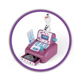 Smoby Frozen Set Heladería y Caja Registradora para Niños con Máquina de Helados, 22 Accesorios + Figura Olaf