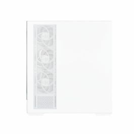 Zalman P40 DS WHITE Midi Tower Blanco para PC con Pantalla LCD 9.1", Compatible ATX, Micro ATX, Mini-ITX