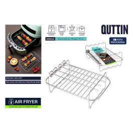 Rejilla rectangular para Airfryer con 4 pinchos Quttin - Inde (12 Unidades)