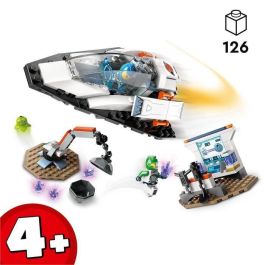 LEGO 60429 City El Barco y el Descubrimiento del Asteroide, Juguete con 2 Minifiguras de Astronauta y Figura de Alien