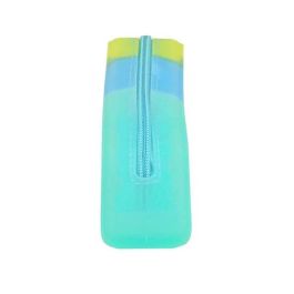 Bolso Escolar Safta Portatodo Tricolor Cuadrado Silicona 185x55x75 mm Bolso Escolar Safta Portatodo Tricolor Cuadrado Silicona 185x55x75 mm