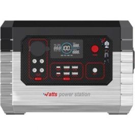 Wonder WX1200 Estación de Energía Portátil 537 Wh 600W (1200W Pico) LiFePO4, 17 Puertos, USB-C PD 100W, Carga Solar/Red/Coche