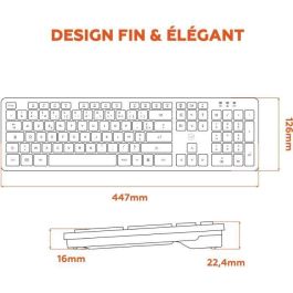 Teclado inalámbrico - MOBILITY LAB - Premium - AZERTY - Negro Teclado inalámbrico - MOBILITY LAB - Premium - AZERTY - Negro