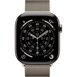 Apple Watch Series 11 GPS + Cellular MFD04ZRA - 46 mm - Caja de titanio natural - Correa Milanese Loop natural M/L